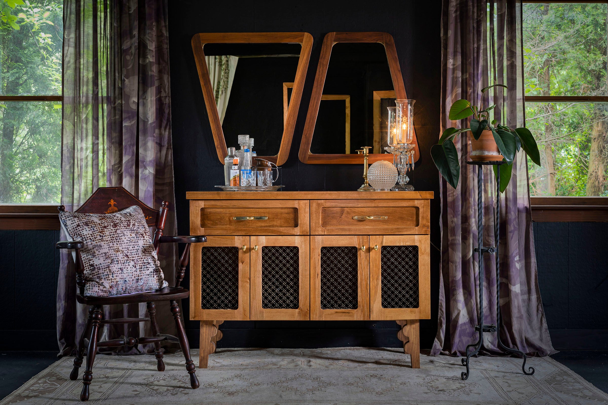 Clovelea Sideboard by Studio Hinterland, styled vignette