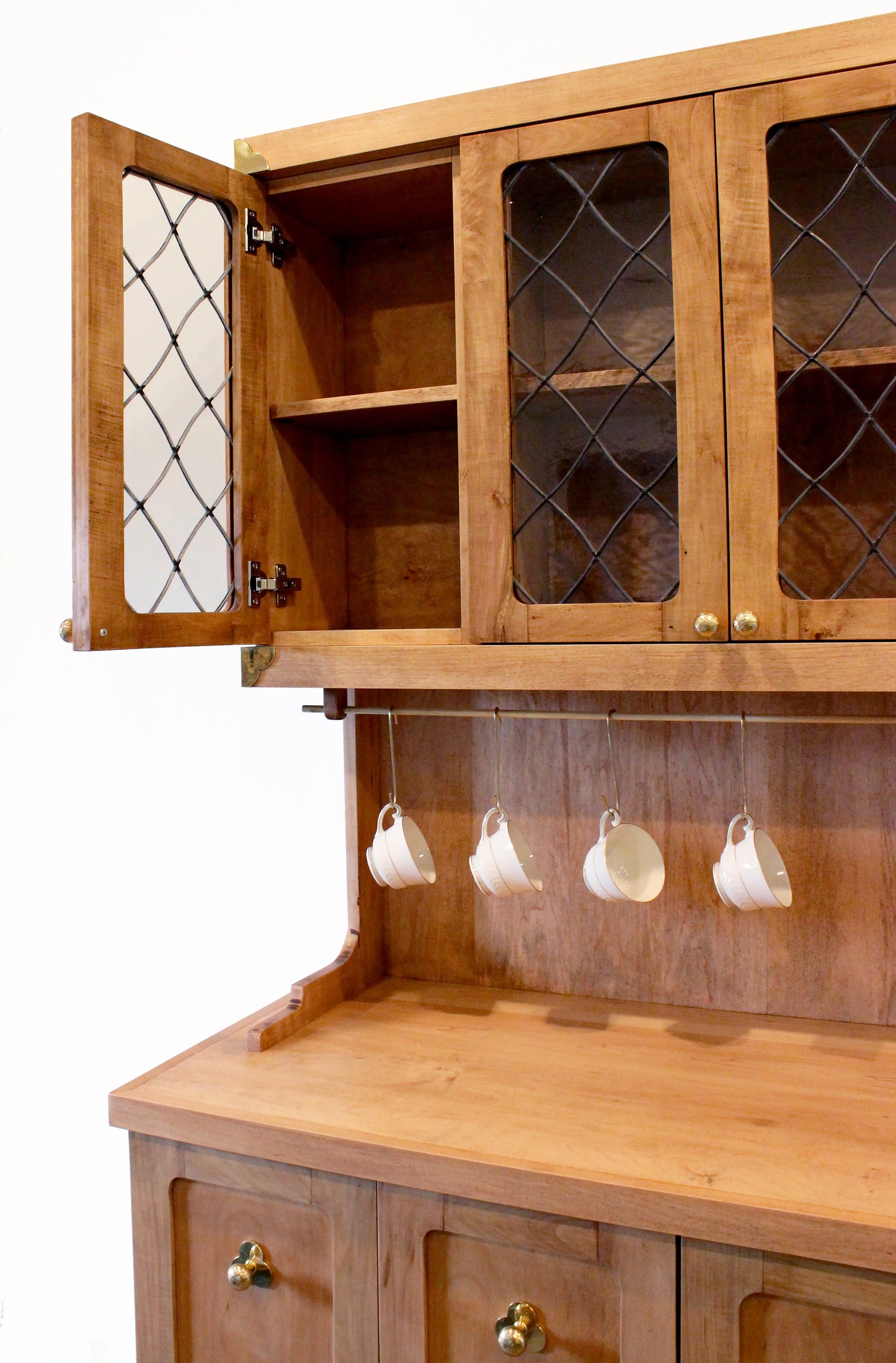 Clovelea Tea Hutch by Studio Hinterland, top door view