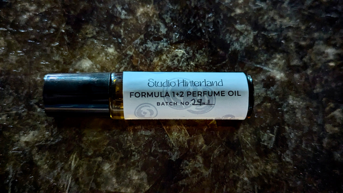 Formula 1+2 Perfume Oil by Studio Hinterland