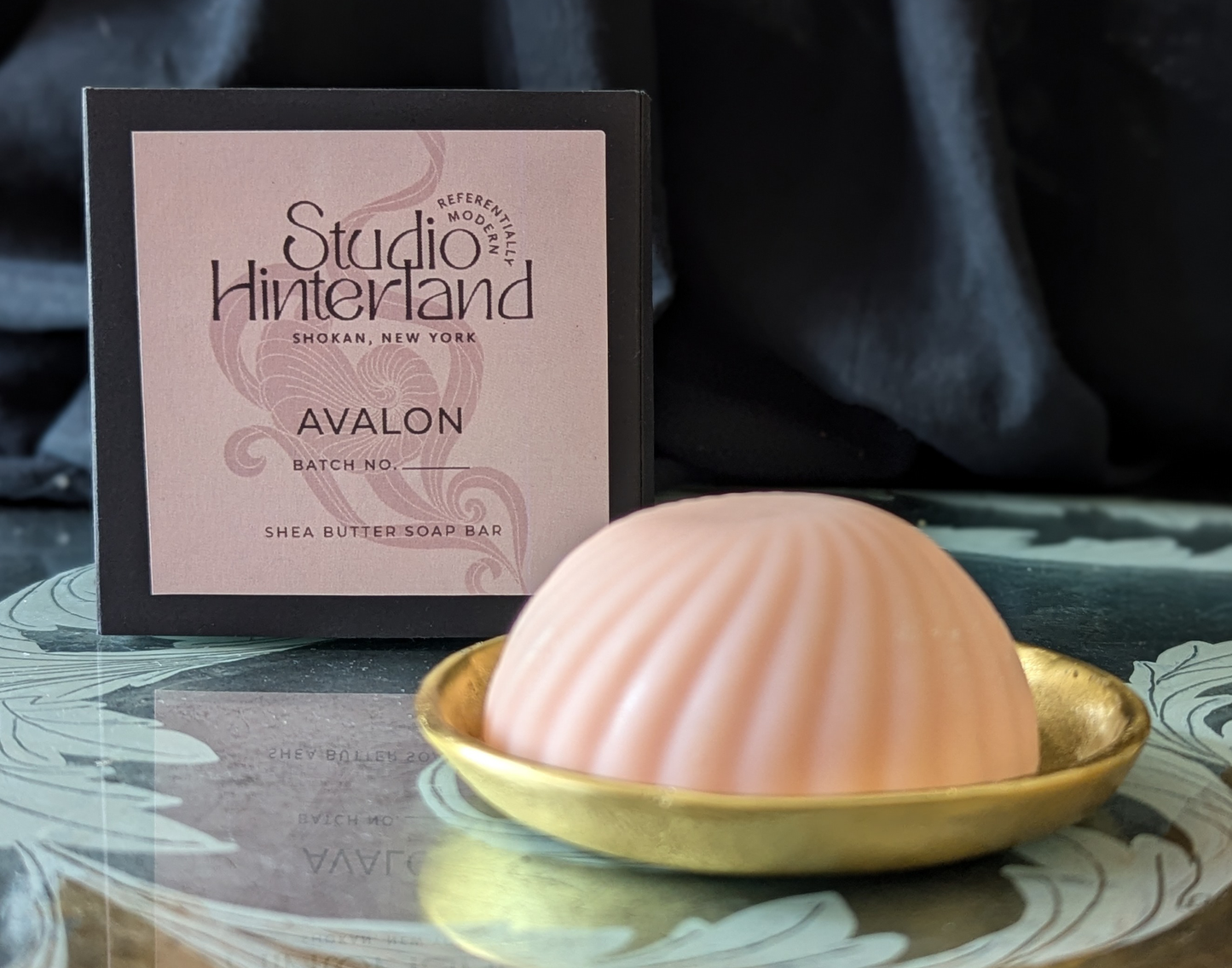 Avalon Soap Bar and Dish by Studio Hinterland