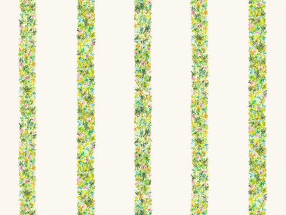 Petite Botanical Stripe Wallpaper