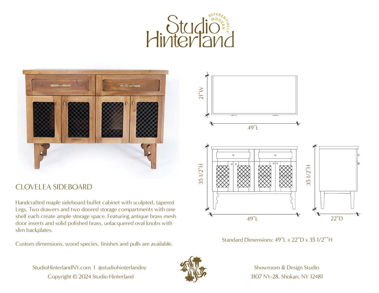 Clovelea Sideboard