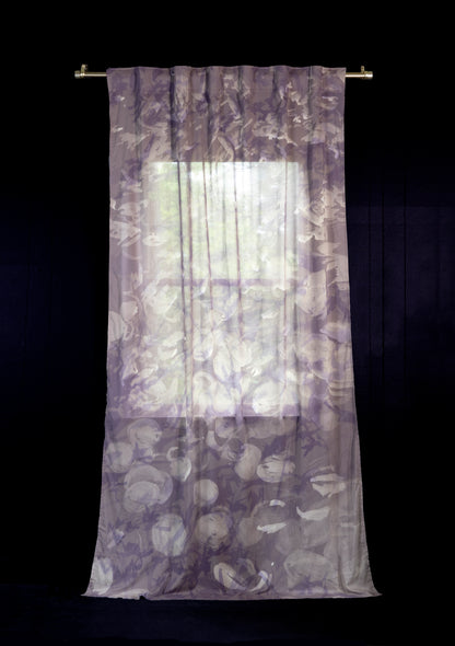 Single Moonflower Curtain