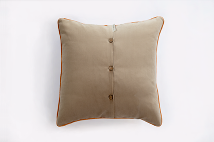 Greek key pillow